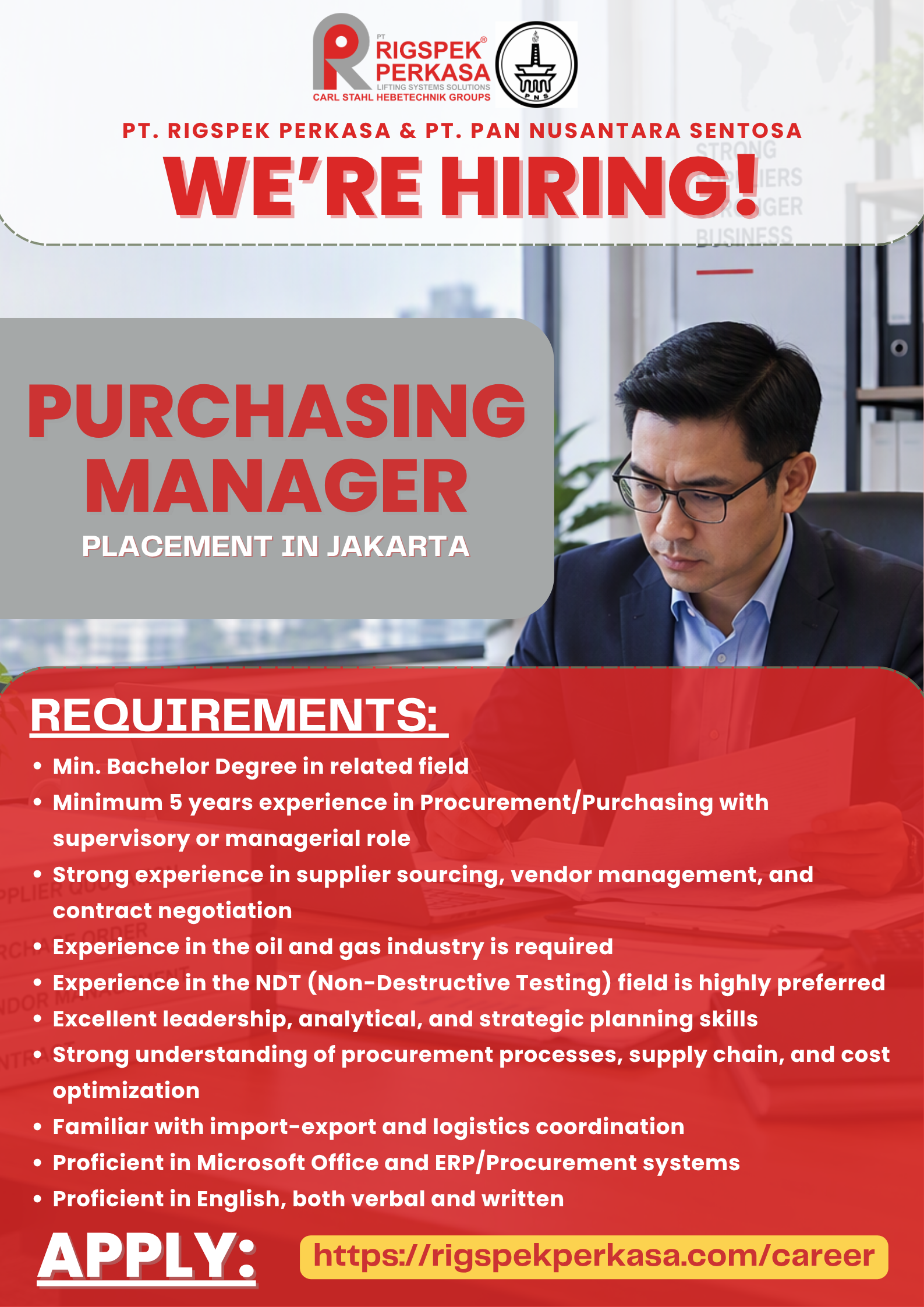PURCHASING MANAGER